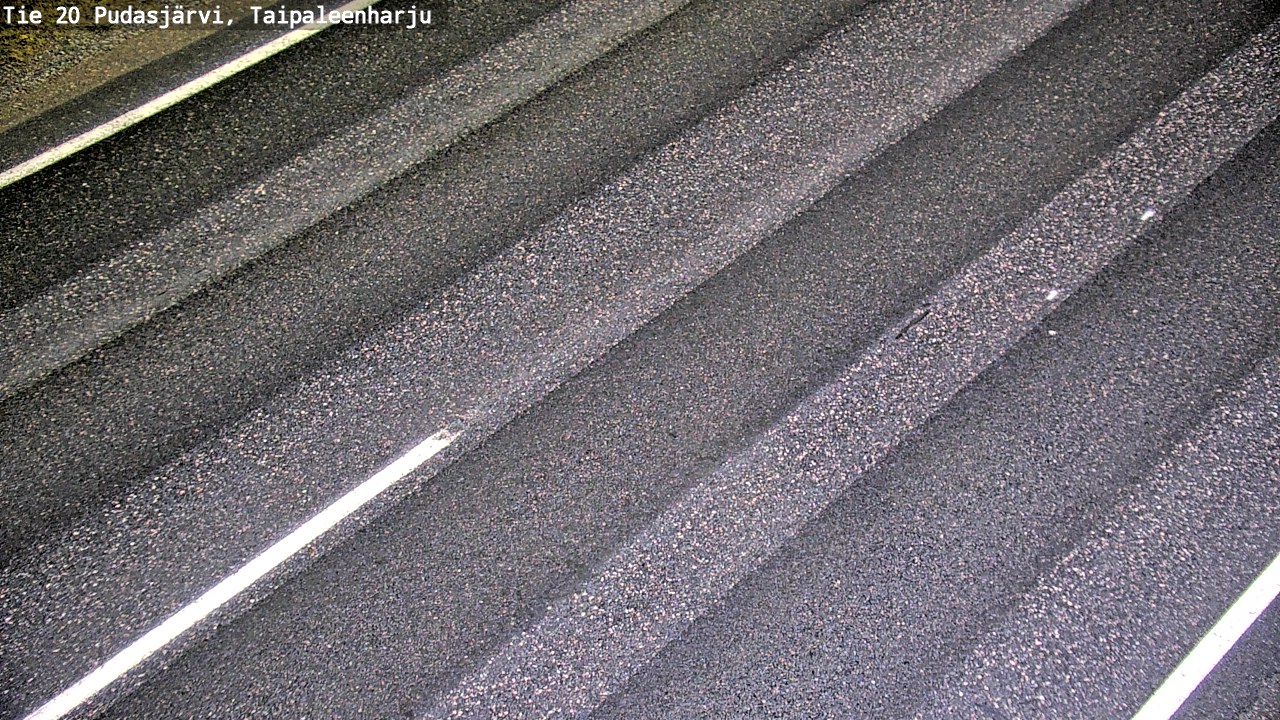 Kelikamerat Kuva Tie 20 Pudasjärvi, Taipaleenharju, Pudasjärvi, Pohjois-Pohjanmaa