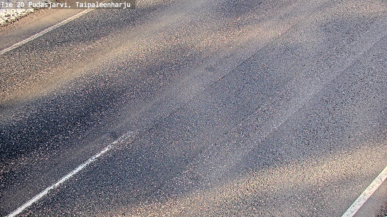 Kelikamerat Kuva Tie 20 Pudasjärvi, Taipaleenharju, Pudasjärvi, Pohjois-Pohjanmaa