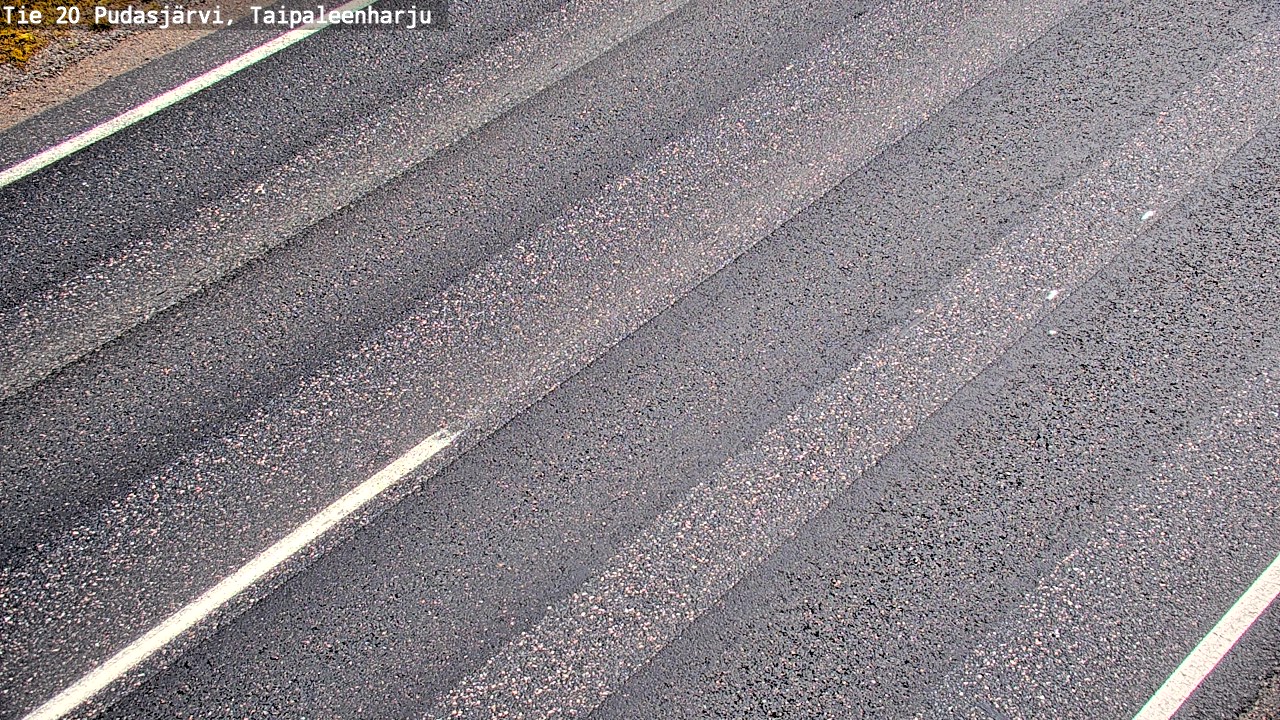 Kelikamerat Kuva Tie 20 Pudasjärvi, Taipaleenharju, Pudasjärvi, Pohjois-Pohjanmaa