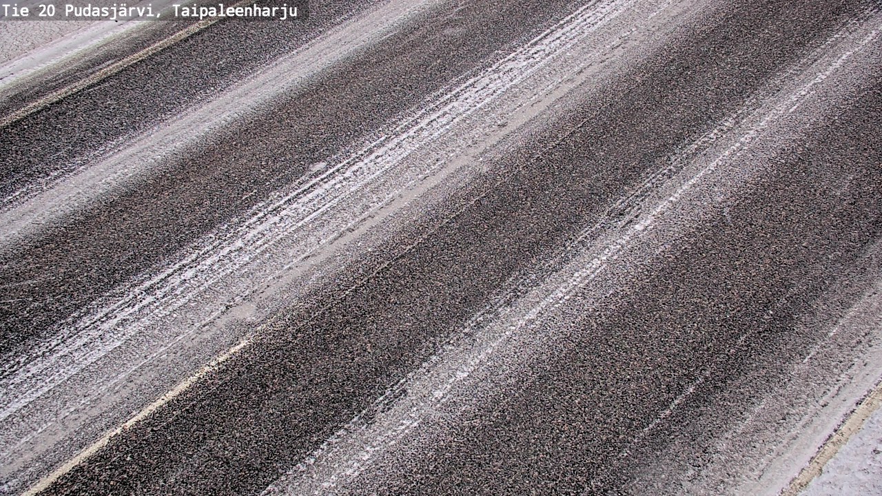 Kelikamerat Kuva Tie 20 Pudasjärvi, Taipaleenharju, Pudasjärvi, Pohjois-Pohjanmaa