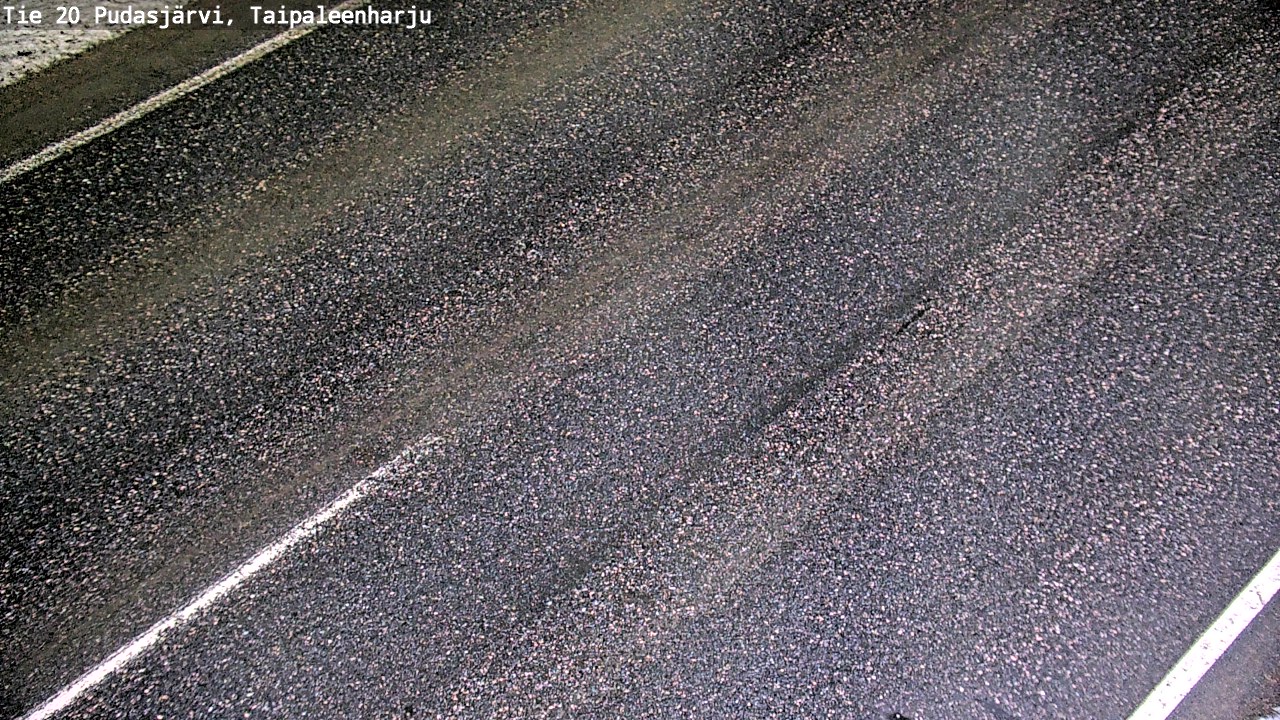 Kelikamerat Kuva Tie 20 Pudasjärvi, Taipaleenharju, Pudasjärvi, Pohjois-Pohjanmaa