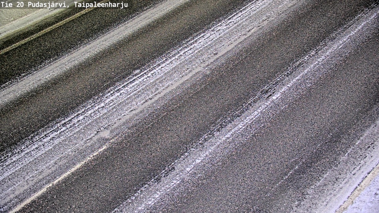 Kelikamerat Kuva Tie 20 Pudasjärvi, Taipaleenharju, Pudasjärvi, Pohjois-Pohjanmaa