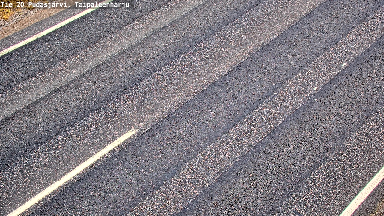 Kelikamerat Kuva Tie 20 Pudasjärvi, Taipaleenharju, Pudasjärvi, Pohjois-Pohjanmaa