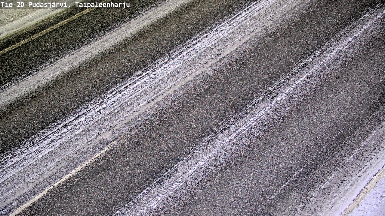 Kelikamerat Kuva Tie 20 Pudasjärvi, Taipaleenharju, Pudasjärvi, Pohjois-Pohjanmaa