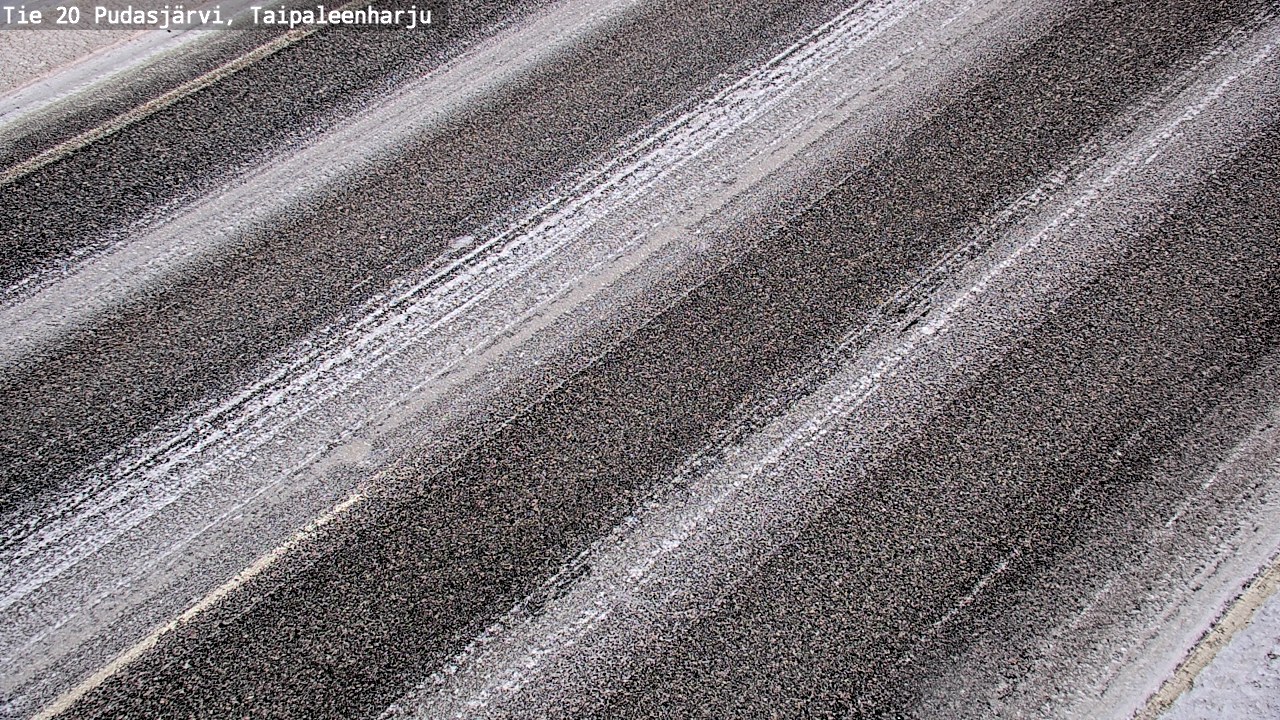 Kelikamerat Kuva Tie 20 Pudasjärvi, Taipaleenharju, Pudasjärvi, Pohjois-Pohjanmaa