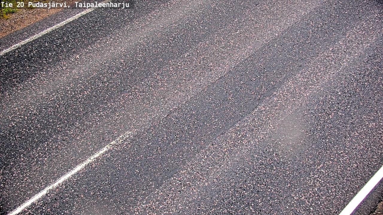 Kelikamerat Kuva Tie 20 Pudasjärvi, Taipaleenharju, Pudasjärvi, Pohjois-Pohjanmaa