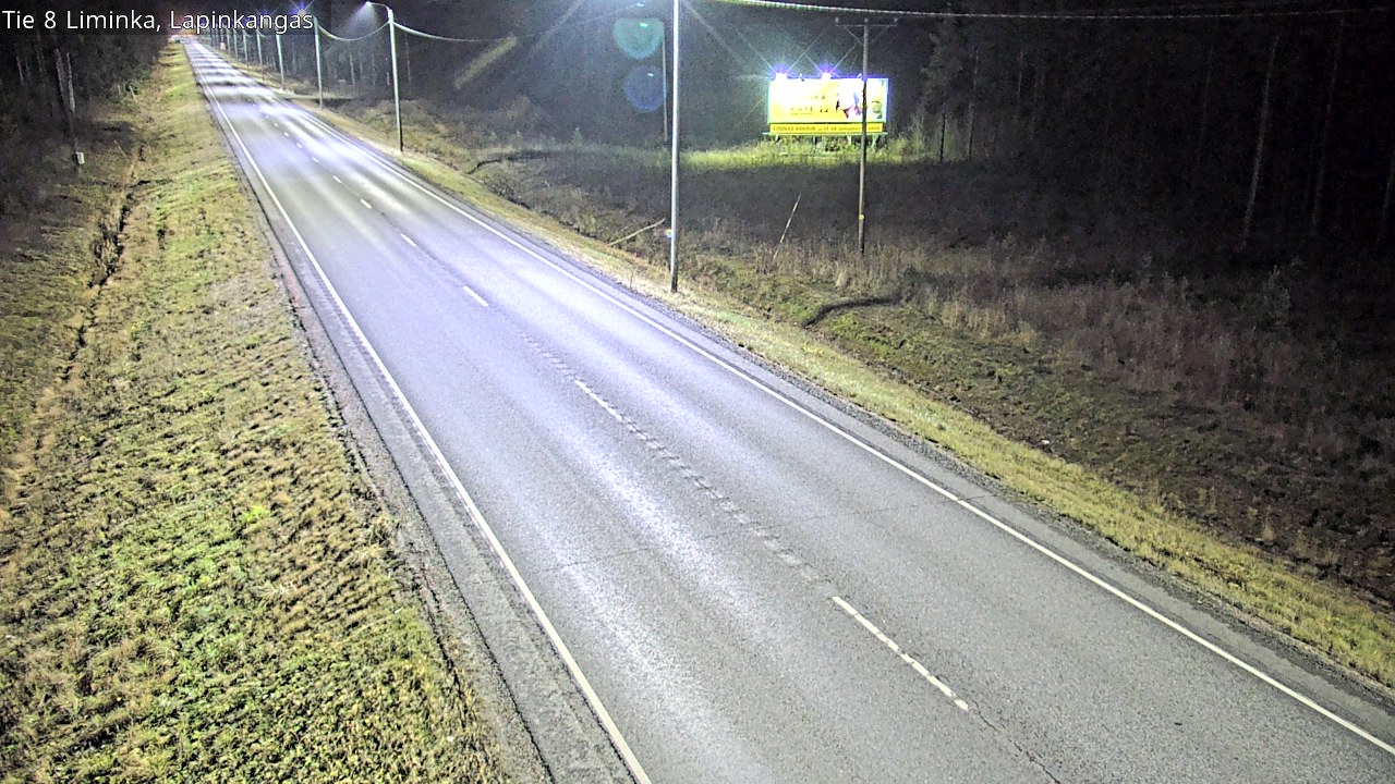 Kelikamerat Kuva Tie 8 Liminka, Lapinkangas, Liminka, Pohjois-Pohjanmaa