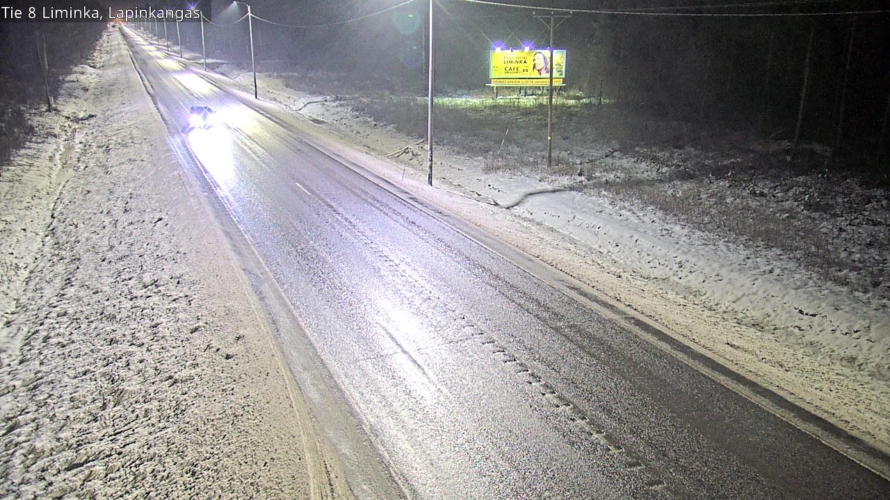 Weather Camera Image Väg 8 Liminka, Lapinkangas, Liminka, Pohjois-Pohjanmaa