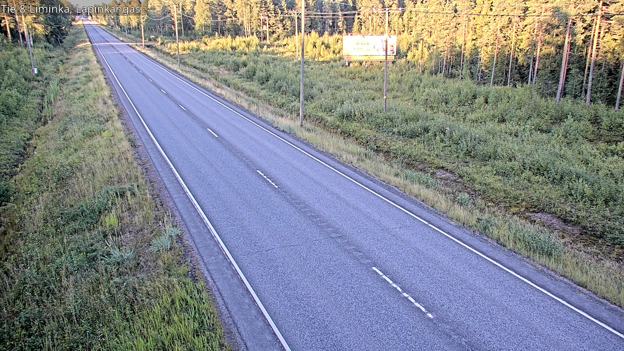 Kelikamerat Kuva Tie 8 Liminka, Lapinkangas, Liminka, Pohjois-Pohjanmaa
