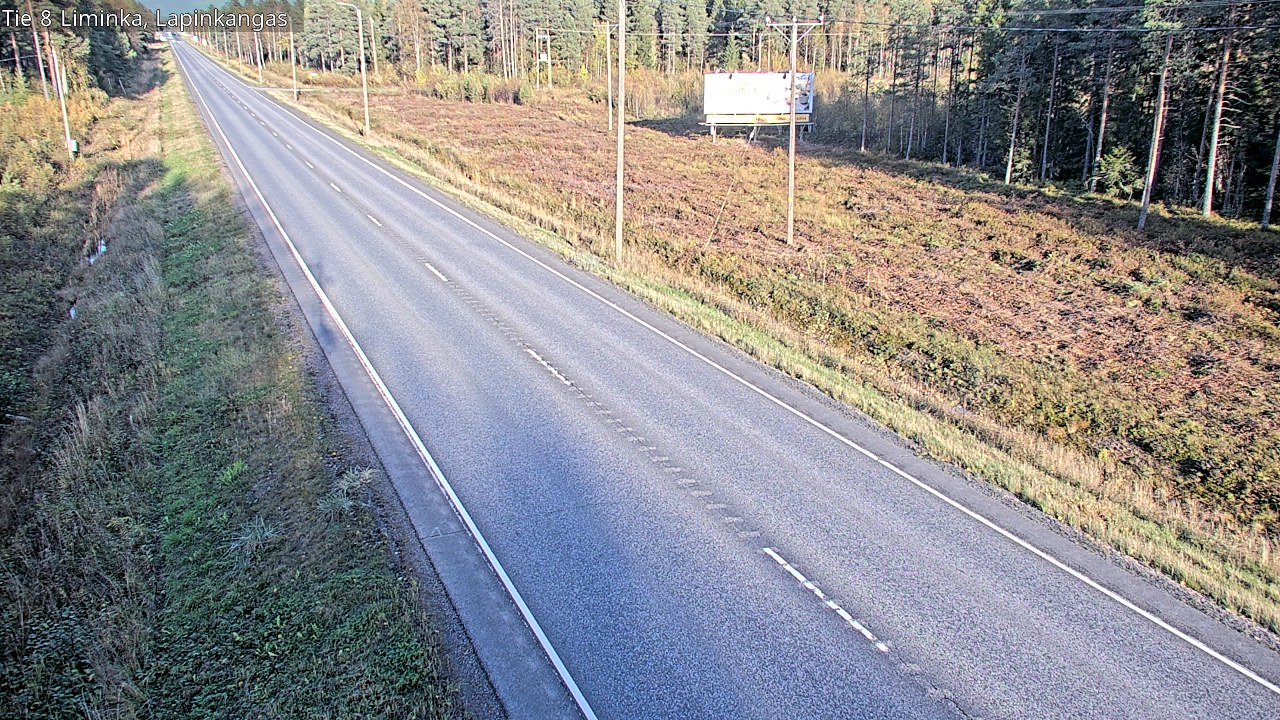 Kelikamerat Kuva Tie 8 Liminka, Lapinkangas, Liminka, Pohjois-Pohjanmaa