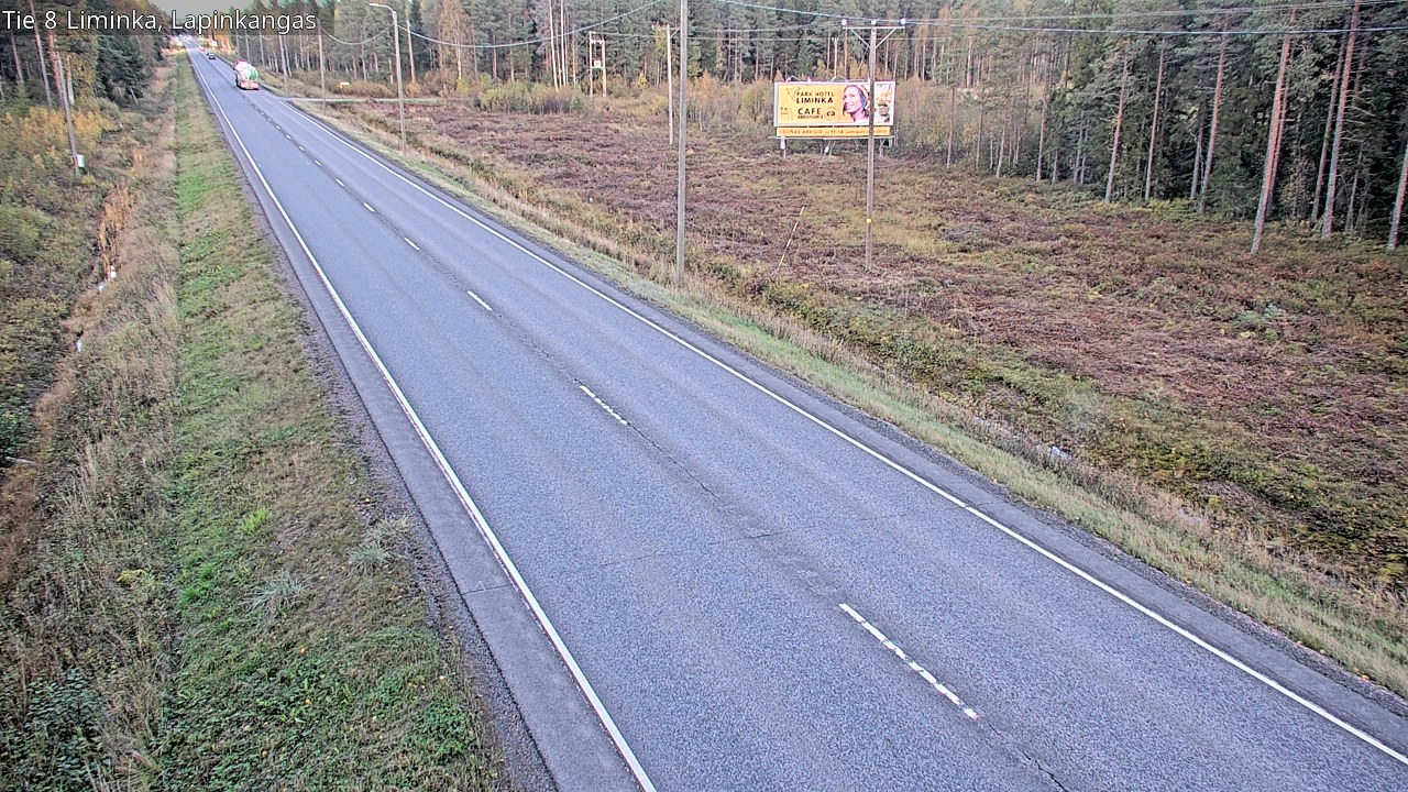 Kelikamerat Kuva Tie 8 Liminka, Lapinkangas, Liminka, Pohjois-Pohjanmaa