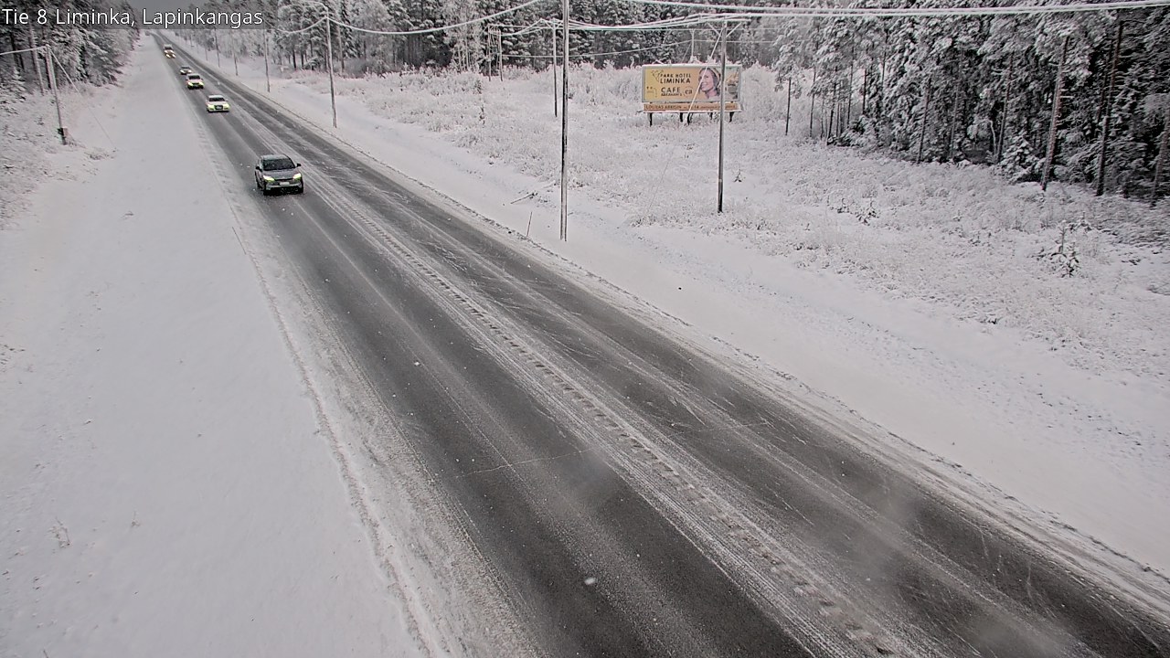 Kelikamerat Kuva Tie 8 Liminka, Lapinkangas, Liminka, Pohjois-Pohjanmaa