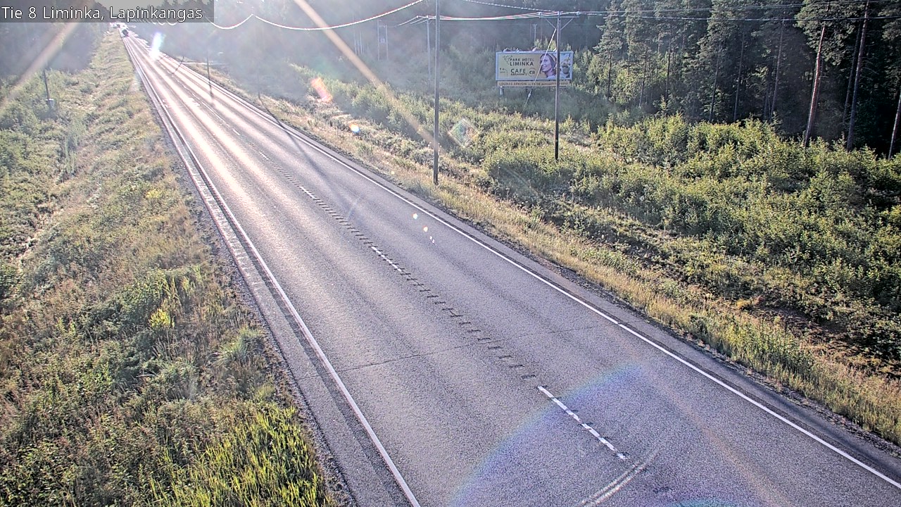 Kelikamerat Kuva Tie 8 Liminka, Lapinkangas, Liminka, Pohjois-Pohjanmaa