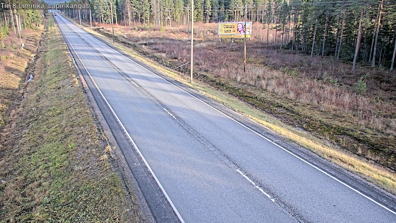 Kelikamerat Kuva Tie 8 Liminka, Lapinkangas, Liminka, Pohjois-Pohjanmaa