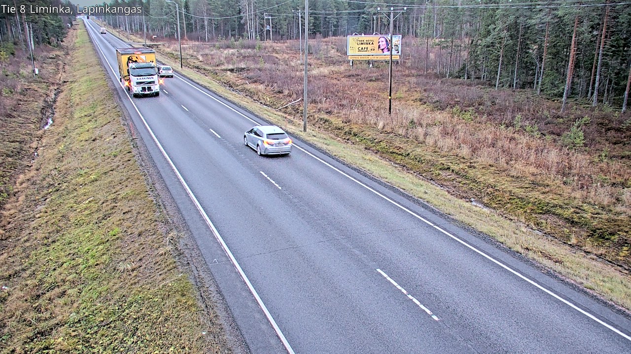 Kelikamerat Kuva Tie 8 Liminka, Lapinkangas, Liminka, Pohjois-Pohjanmaa