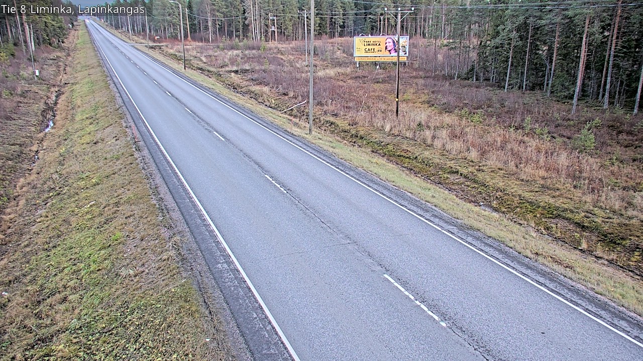 Kelikamerat Kuva Tie 8 Liminka, Lapinkangas, Liminka, Pohjois-Pohjanmaa
