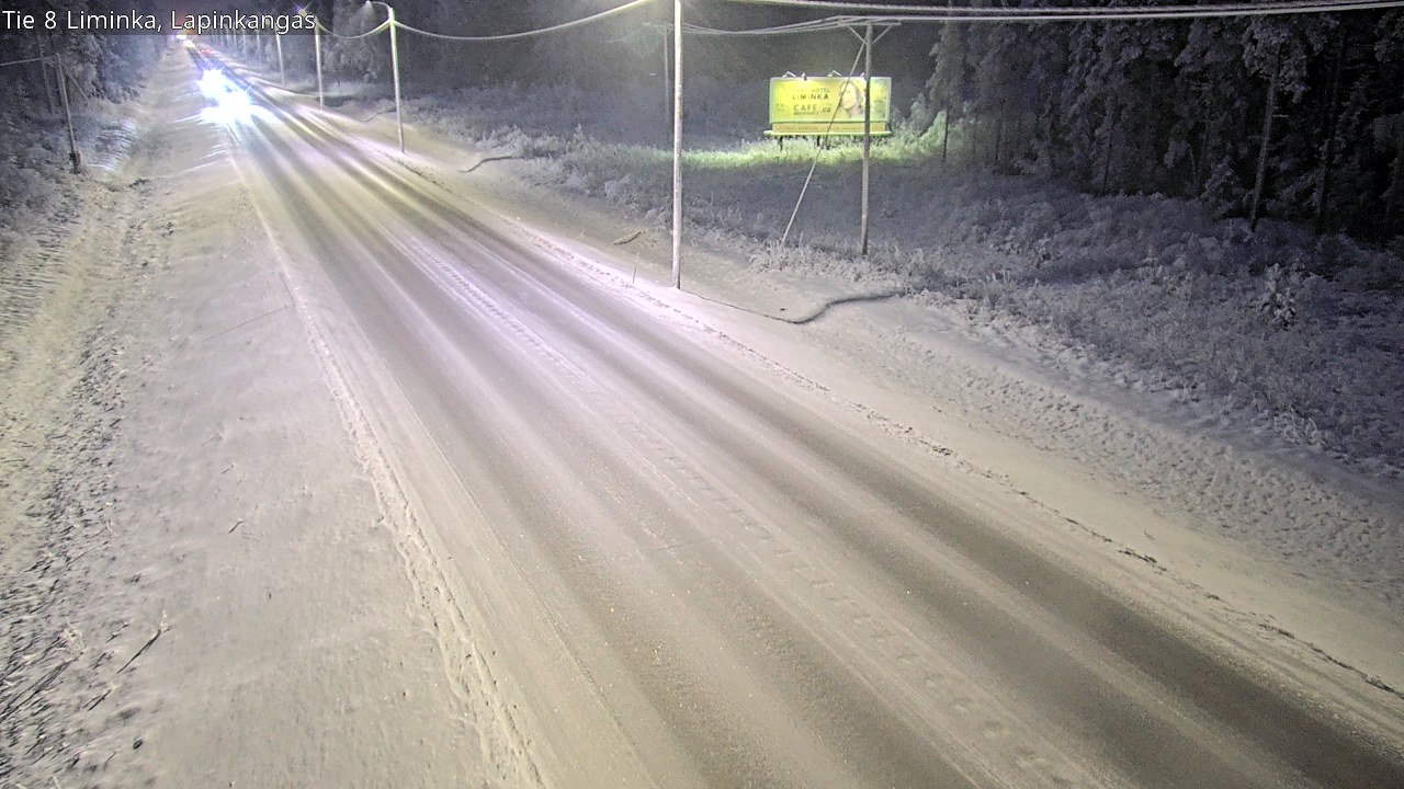 Weather Camera Image Road 8 Liminka, Lapinkangas, Liminka, Pohjois-Pohjanmaa