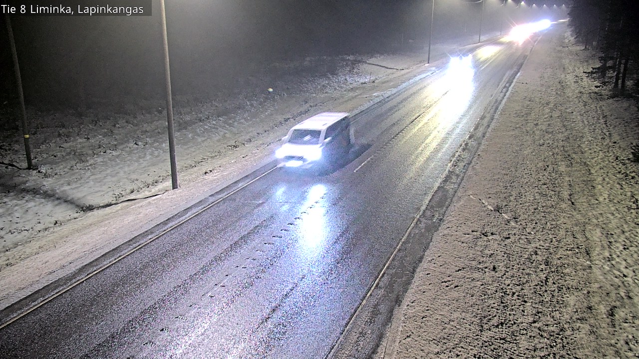 Weather Camera Image Väg 8 Liminka, Lapinkangas, Liminka, Pohjois-Pohjanmaa