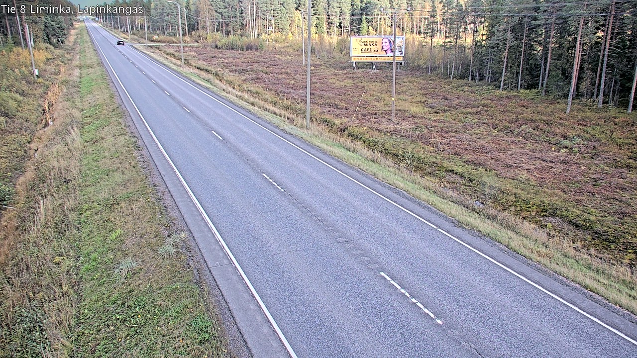 Kelikamerat Kuva Tie 8 Liminka, Lapinkangas, Liminka, Pohjois-Pohjanmaa