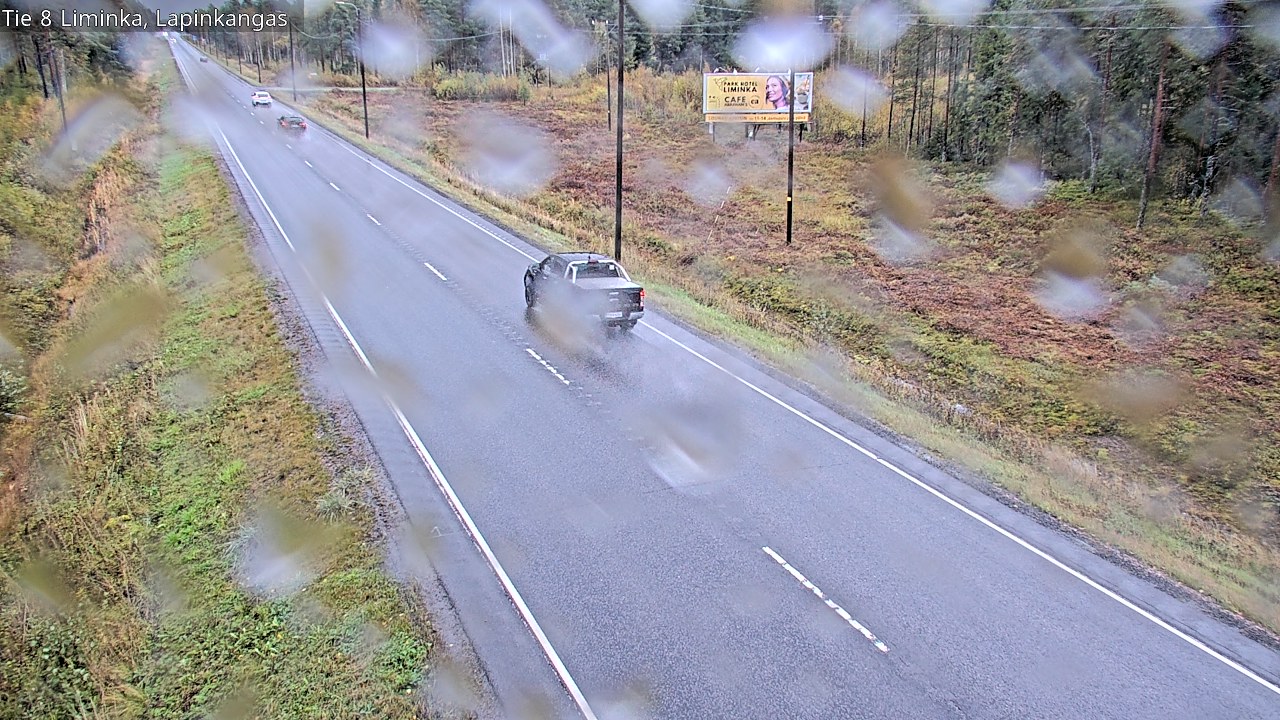 Weather Camera Image Road 8 Liminka, Lapinkangas, Liminka, Pohjois-Pohjanmaa