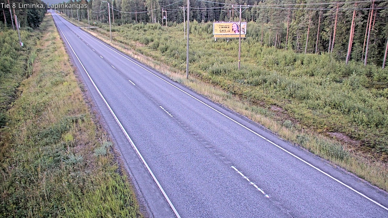 Kelikamerat Kuva Tie 8 Liminka, Lapinkangas, Liminka, Pohjois-Pohjanmaa