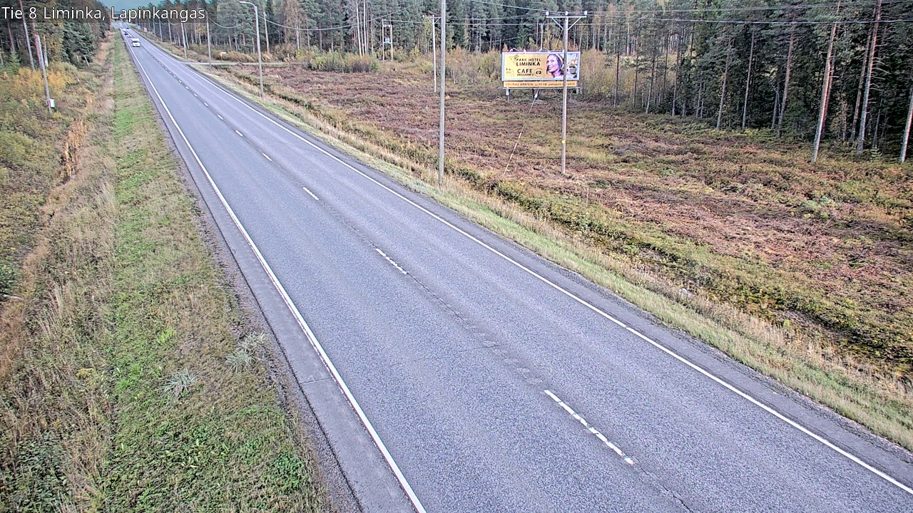 Kelikamerat Kuva Tie 8 Liminka, Lapinkangas, Liminka, Pohjois-Pohjanmaa