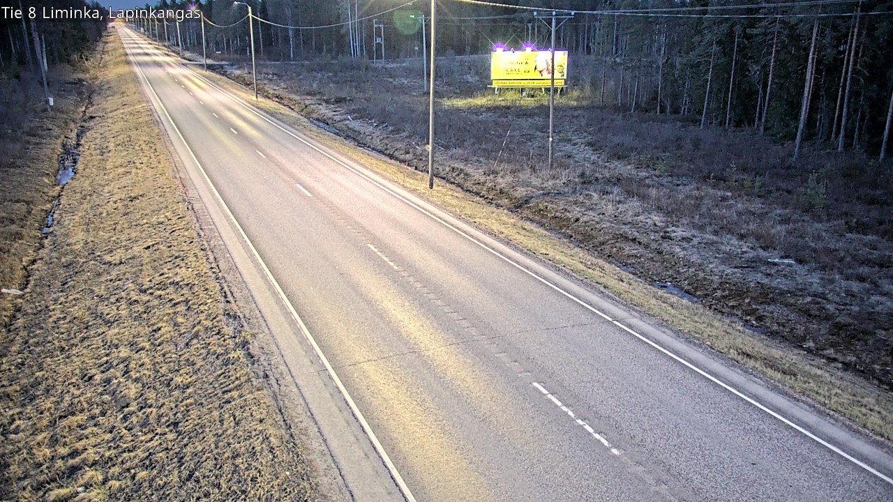 Kelikamerat Kuva Tie 8 Liminka, Lapinkangas, Liminka, Pohjois-Pohjanmaa