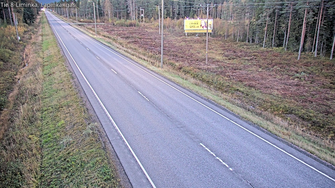 Kelikamerat Kuva Tie 8 Liminka, Lapinkangas, Liminka, Pohjois-Pohjanmaa