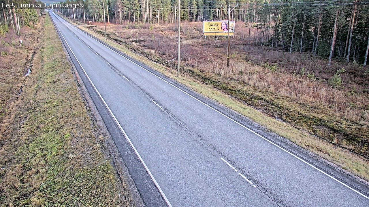 Kelikamerat Kuva Tie 8 Liminka, Lapinkangas, Liminka, Pohjois-Pohjanmaa
