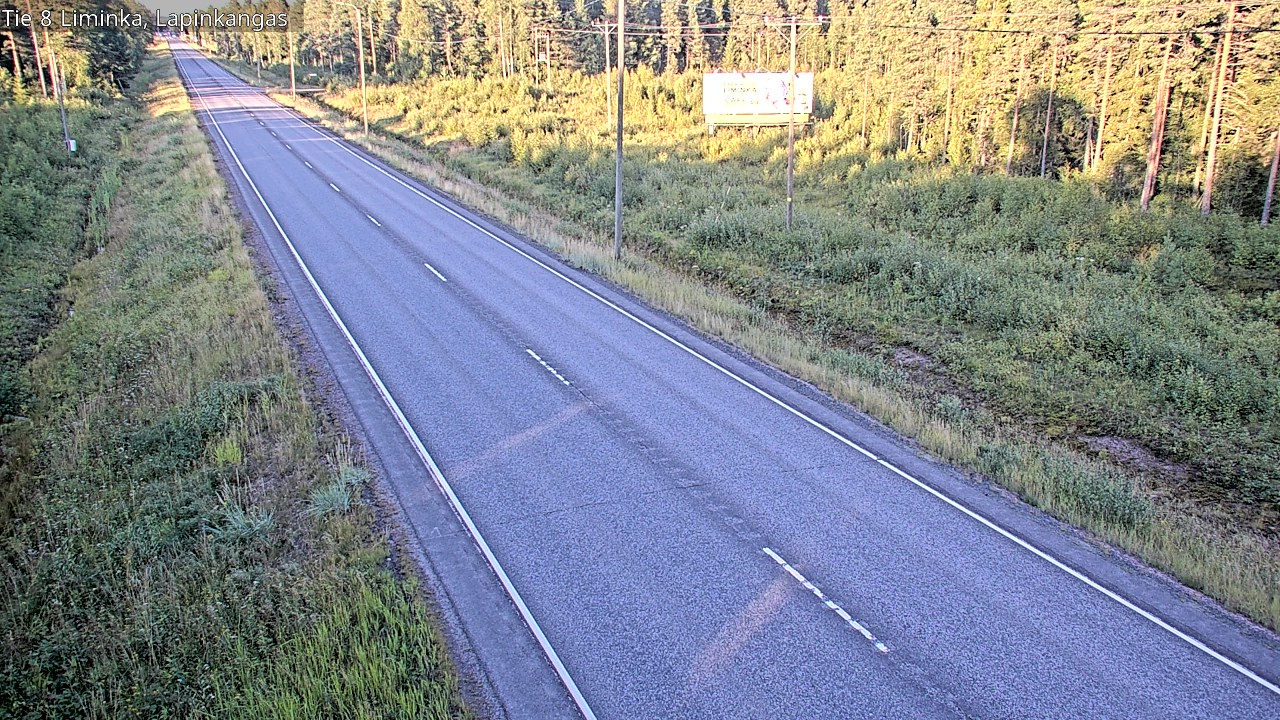 Kelikamerat Kuva Tie 8 Liminka, Lapinkangas, Liminka, Pohjois-Pohjanmaa