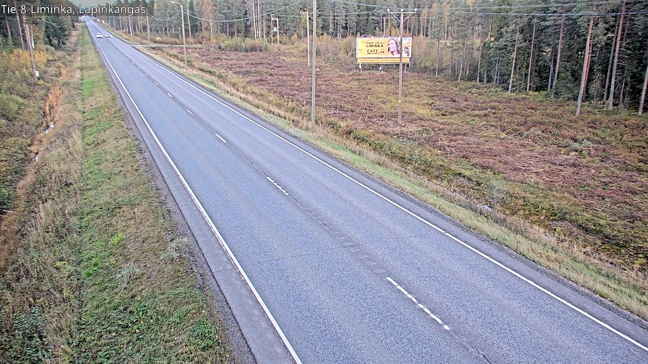 Kelikamerat Kuva Tie 8 Liminka, Lapinkangas, Liminka, Pohjois-Pohjanmaa