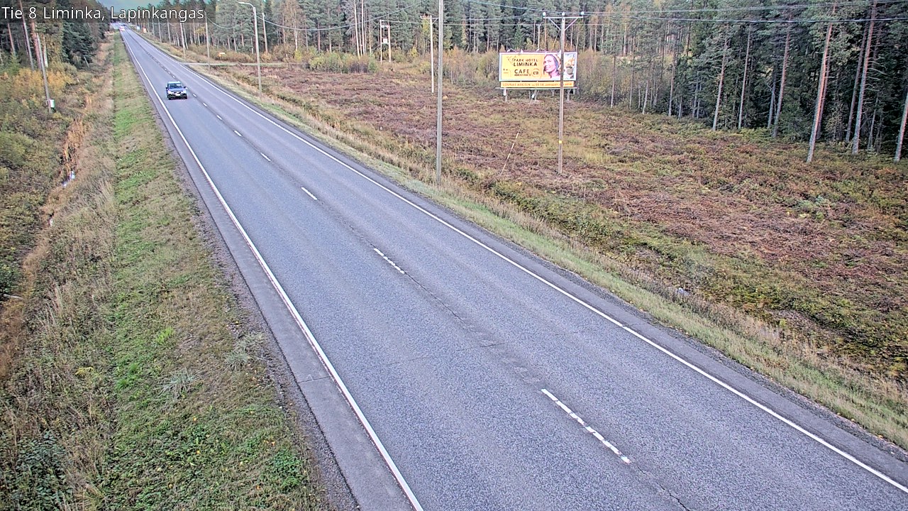 Kelikamerat Kuva Tie 8 Liminka, Lapinkangas, Liminka, Pohjois-Pohjanmaa