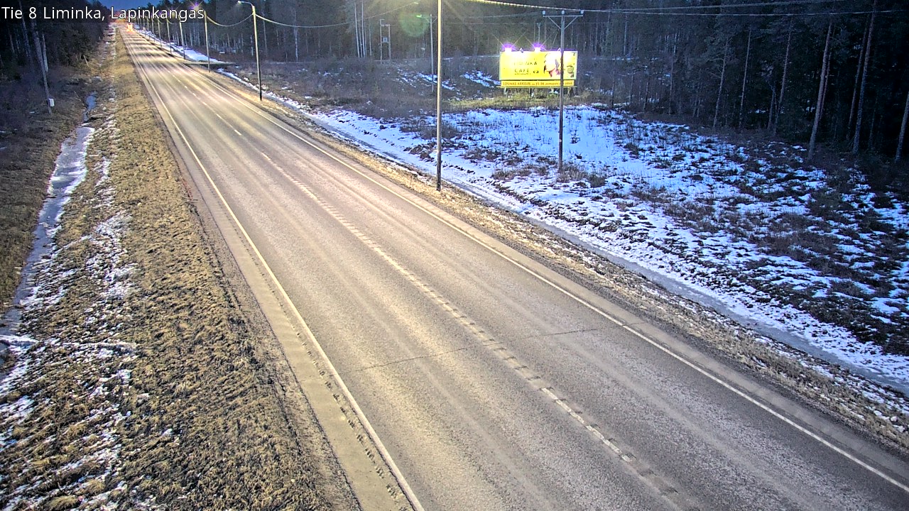 Kelikamerat Kuva Tie 8 Liminka, Lapinkangas, Liminka, Pohjois-Pohjanmaa