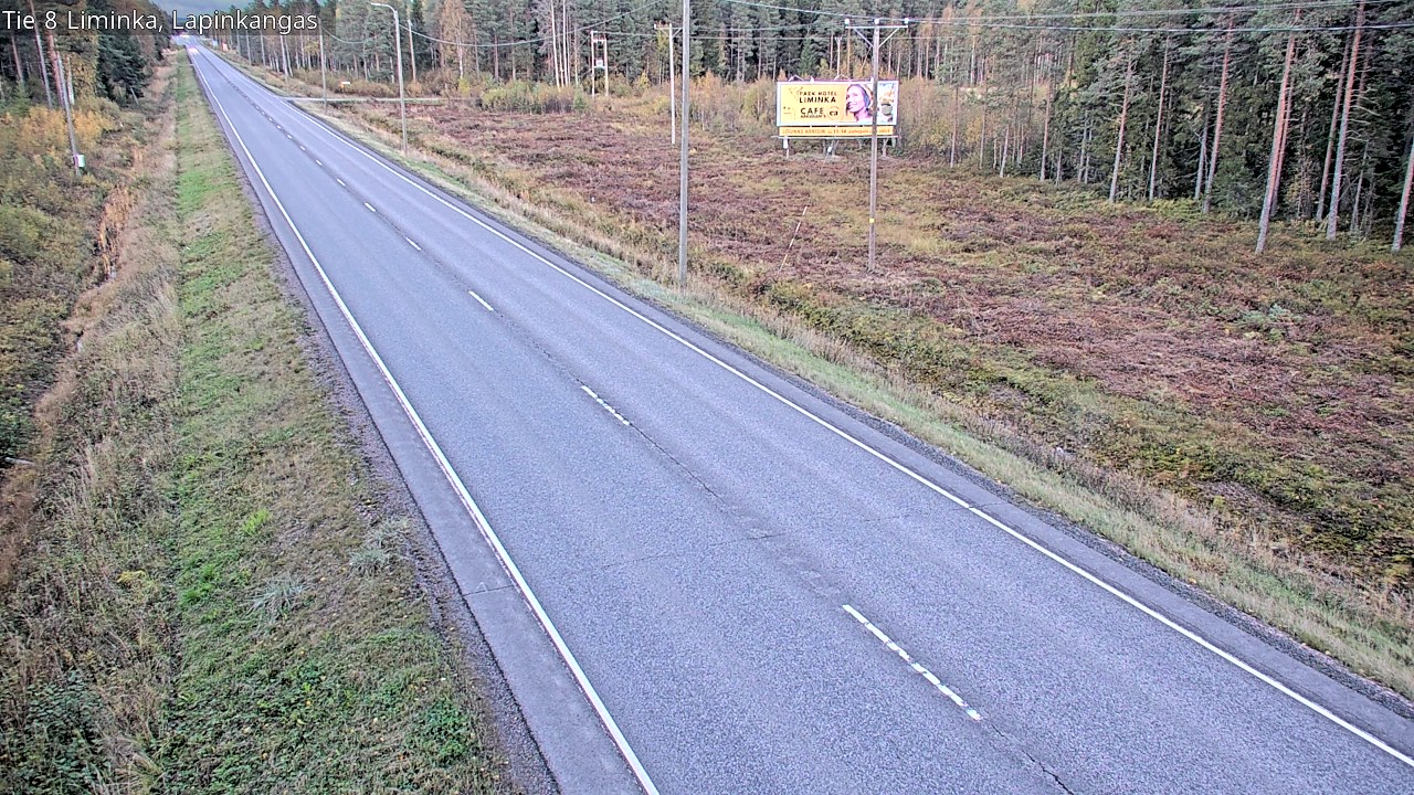 Kelikamerat Kuva Tie 8 Liminka, Lapinkangas, Liminka, Pohjois-Pohjanmaa