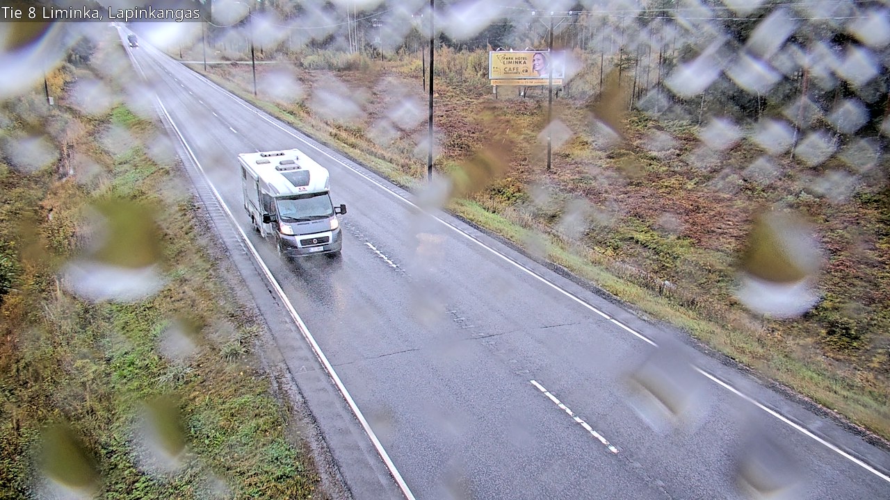 Weather Camera Image Road 8 Liminka, Lapinkangas, Liminka, Pohjois-Pohjanmaa