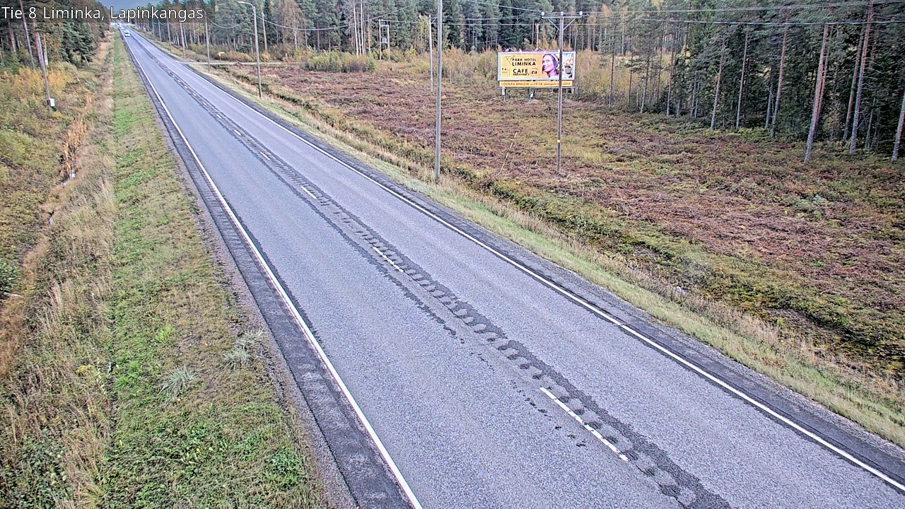 Kelikamerat Kuva Tie 8 Liminka, Lapinkangas, Liminka, Pohjois-Pohjanmaa