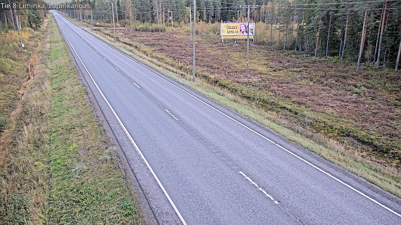Kelikamerat Kuva Tie 8 Liminka, Lapinkangas, Liminka, Pohjois-Pohjanmaa