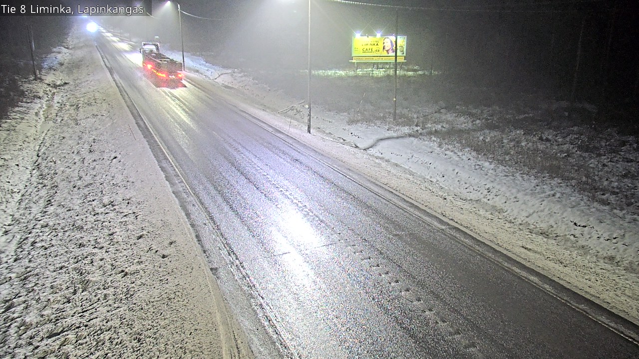 Weather Camera Image Väg 8 Liminka, Lapinkangas, Liminka, Pohjois-Pohjanmaa