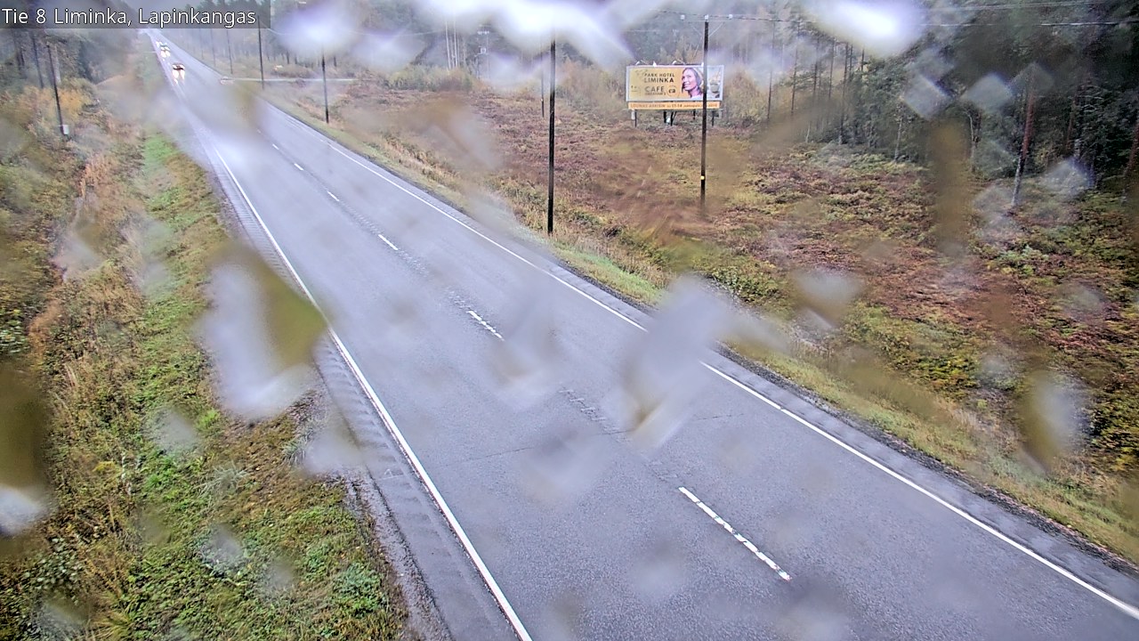 Weather Camera Image Road 8 Liminka, Lapinkangas, Liminka, Pohjois-Pohjanmaa