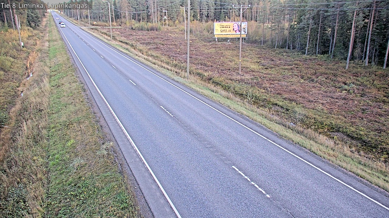 Kelikamerat Kuva Tie 8 Liminka, Lapinkangas, Liminka, Pohjois-Pohjanmaa
