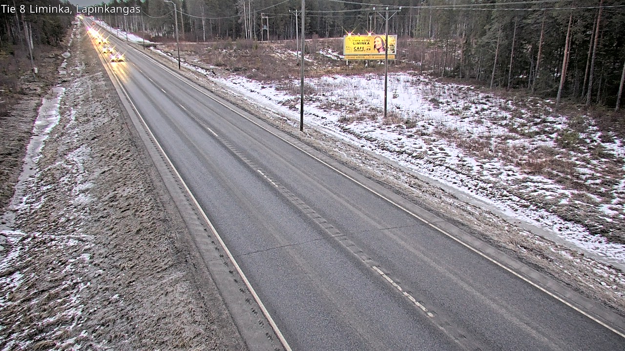Kelikamerat Kuva Tie 8 Liminka, Lapinkangas, Liminka, Pohjois-Pohjanmaa