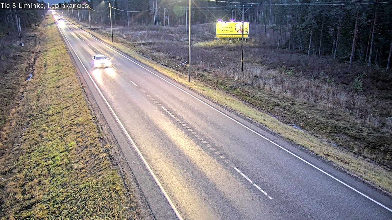 Kelikamerat Kuva Tie 8 Liminka, Lapinkangas, Liminka, Pohjois-Pohjanmaa