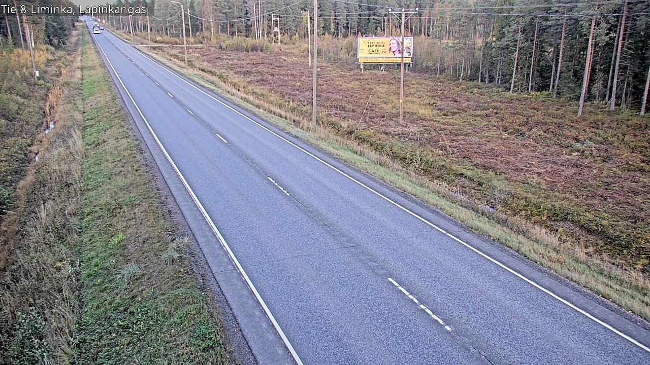 Kelikamerat Kuva Tie 8 Liminka, Lapinkangas, Liminka, Pohjois-Pohjanmaa