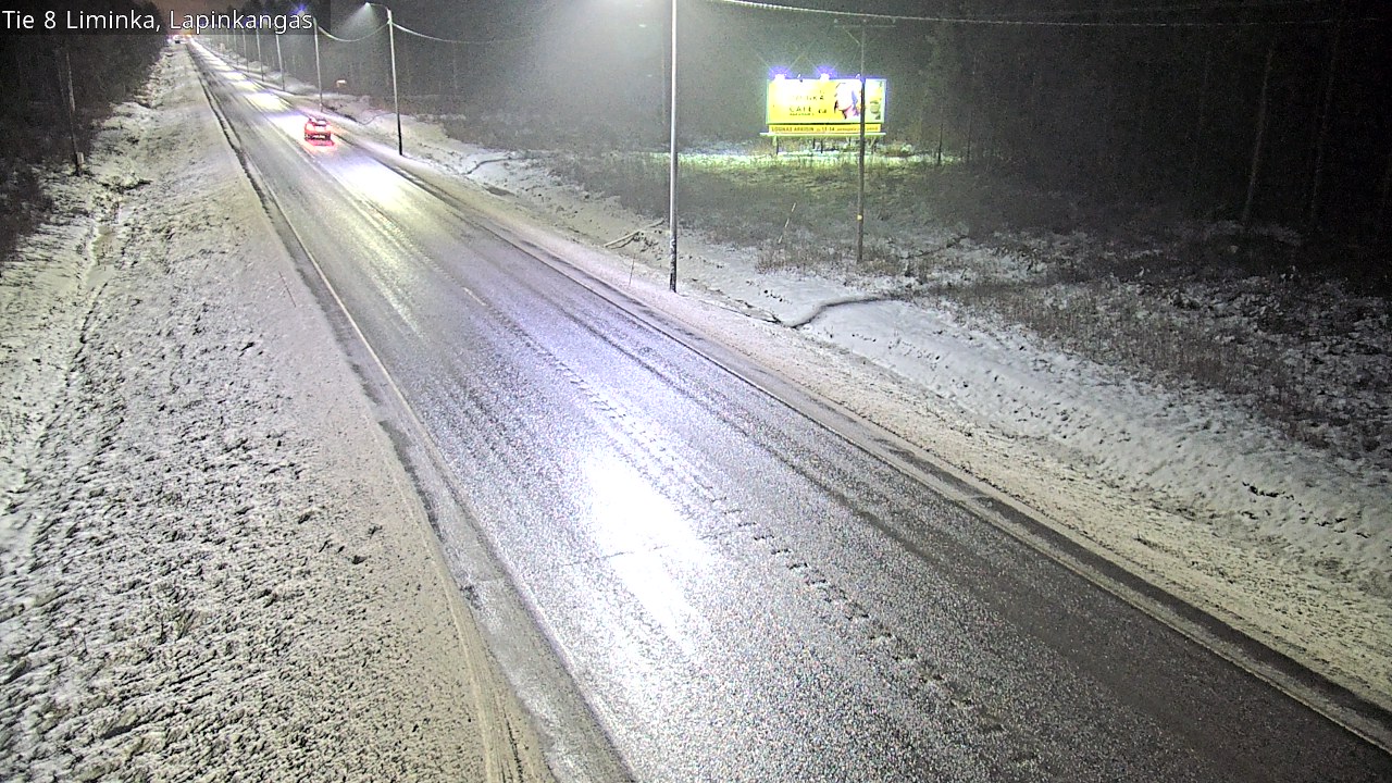 Weather Camera Image Väg 8 Liminka, Lapinkangas, Liminka, Pohjois-Pohjanmaa