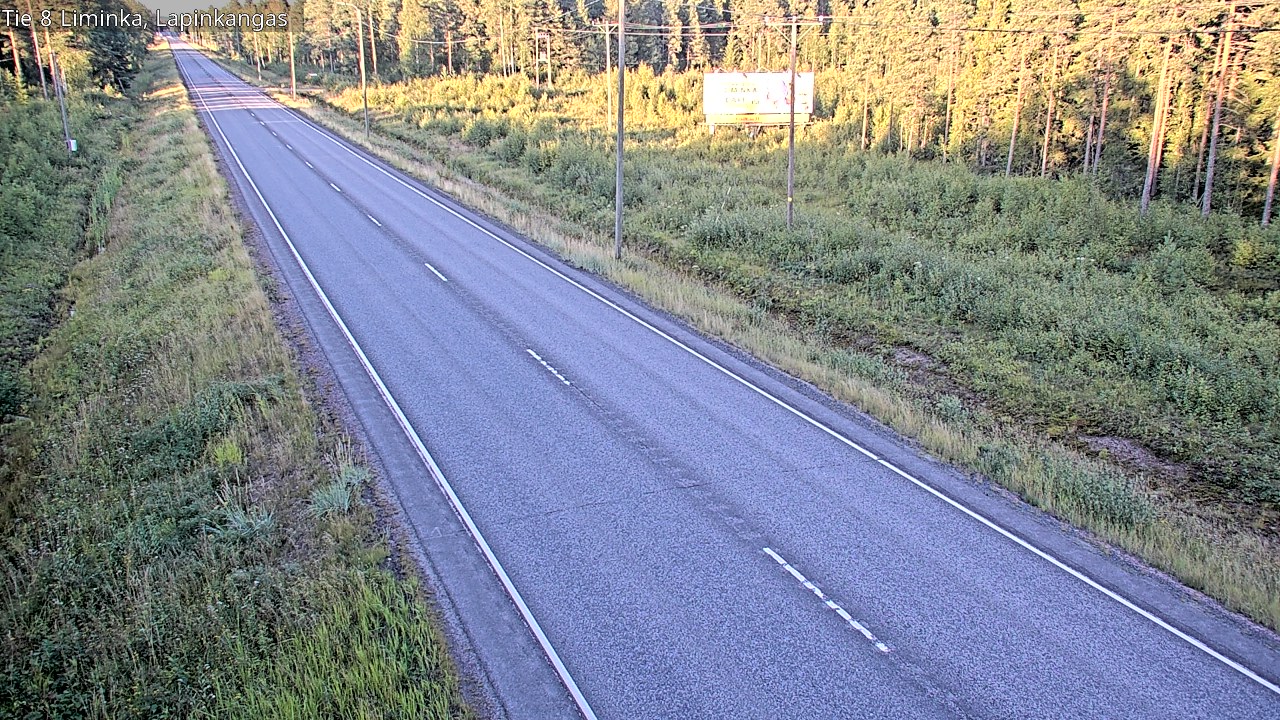 Kelikamerat Kuva Tie 8 Liminka, Lapinkangas, Liminka, Pohjois-Pohjanmaa