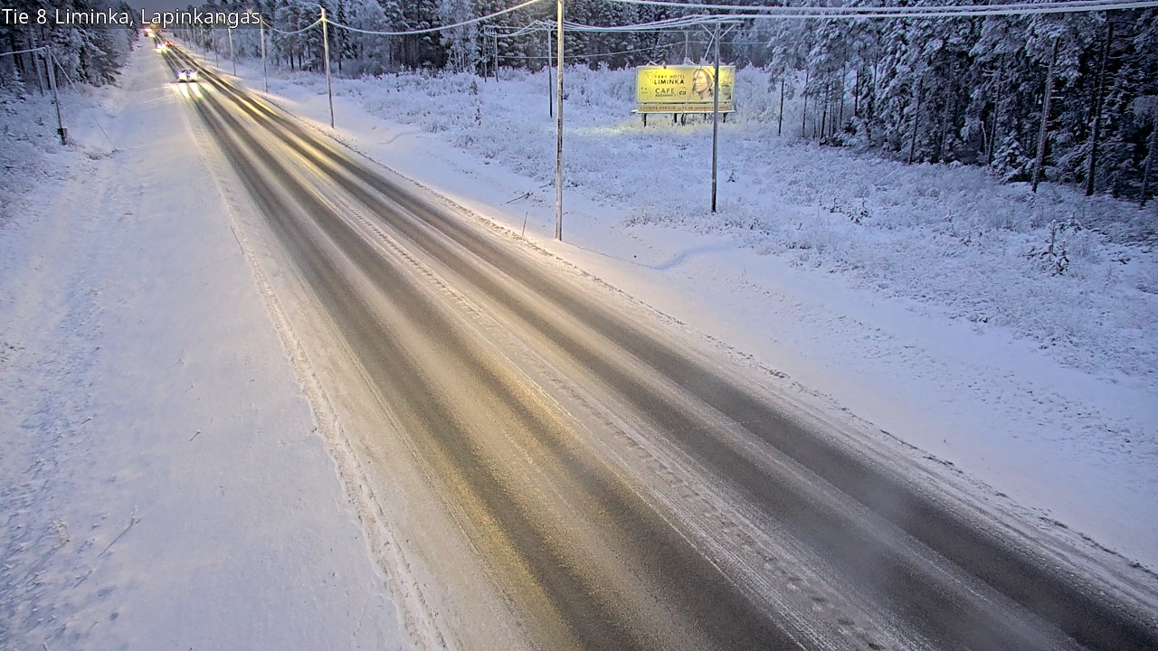 Kelikamerat Kuva Tie 8 Liminka, Lapinkangas, Liminka, Pohjois-Pohjanmaa