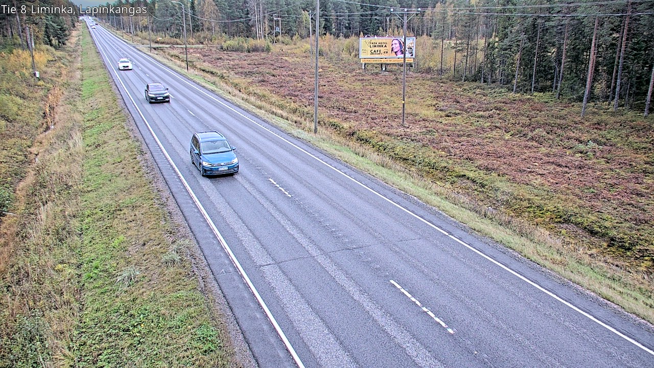 Kelikamerat Kuva Tie 8 Liminka, Lapinkangas, Liminka, Pohjois-Pohjanmaa