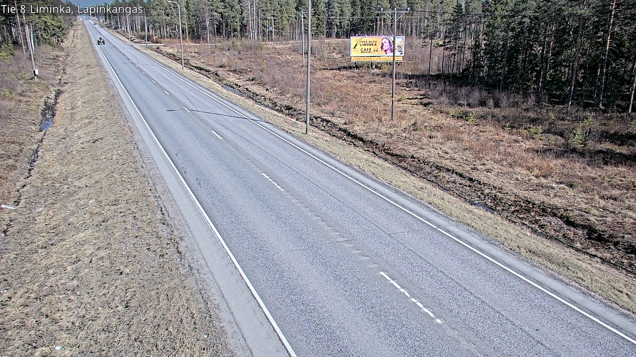 Weather Camera Image Väg 8 Liminka, Lapinkangas, Liminka, Pohjois-Pohjanmaa