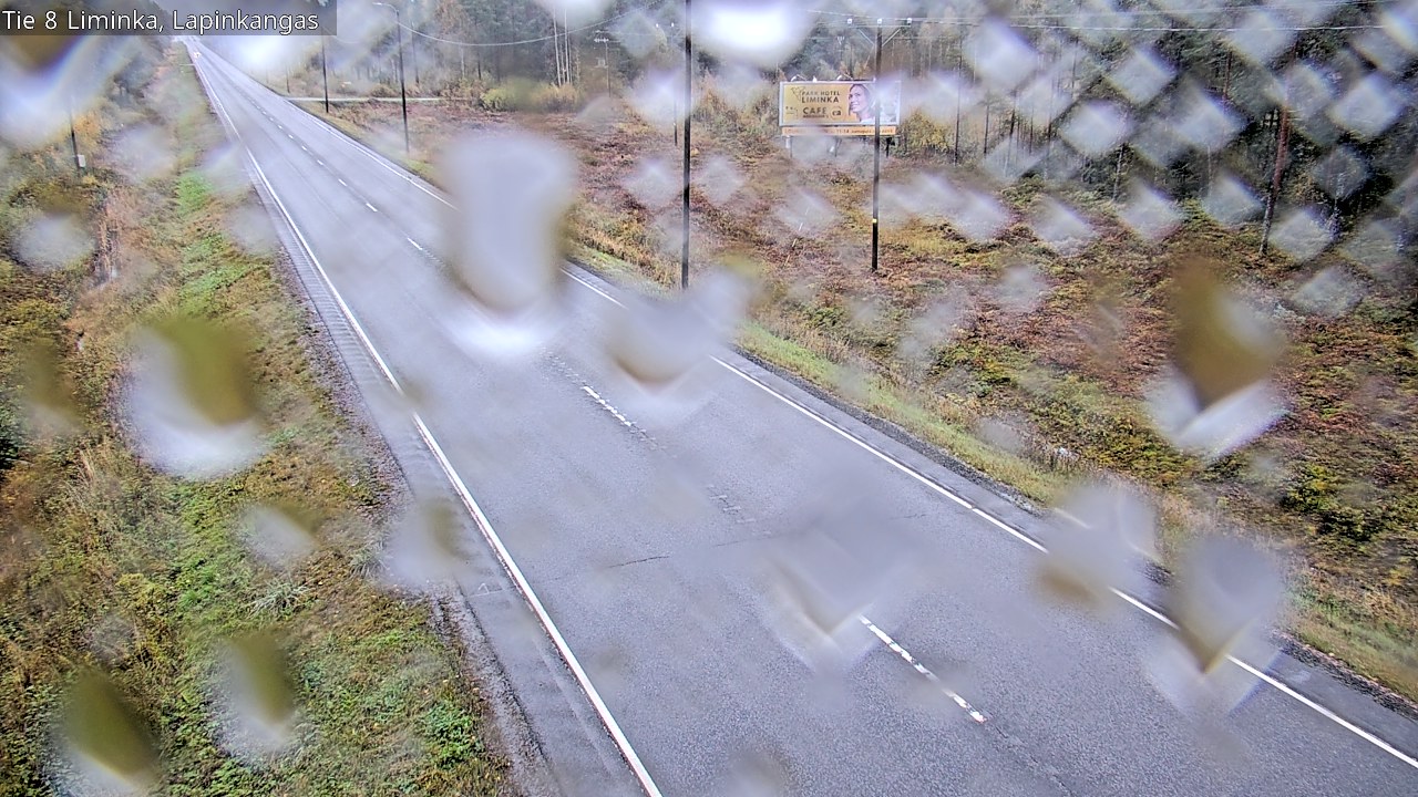 Weather Camera Image Road 8 Liminka, Lapinkangas, Liminka, Pohjois-Pohjanmaa