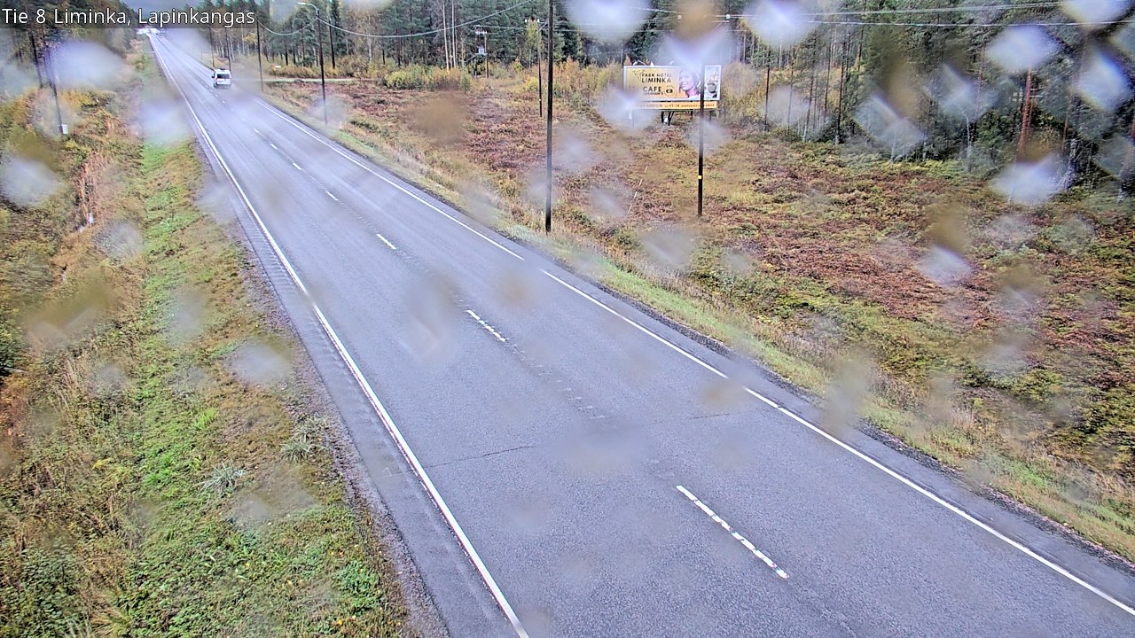 Weather Camera Image Road 8 Liminka, Lapinkangas, Liminka, Pohjois-Pohjanmaa